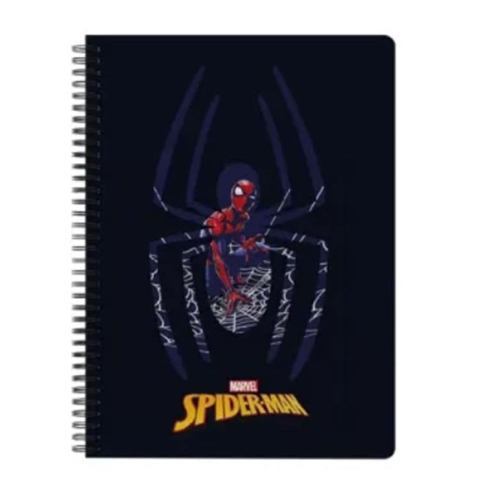 Caderno Singular Universitário 1 Matéria Homem Aranha Azul