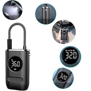 Compressor Calibrador Ar Digital USB Portátil Recarregável