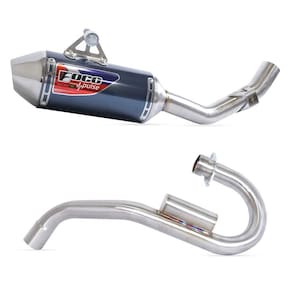 Escapamento Foco Racing Pulse Crf 250f Trilha Motocross Enduro