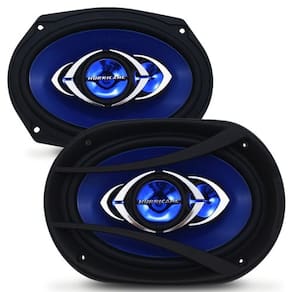 Par De Alto Falante Hurricane 6 Polegadas 6X9 - 180W Quadriaxial