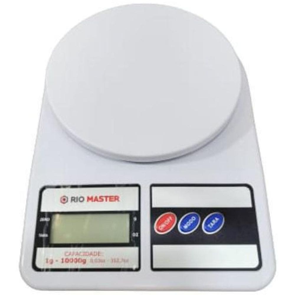 Balanca Digital Para Cozinha 10Kg - Rio Master