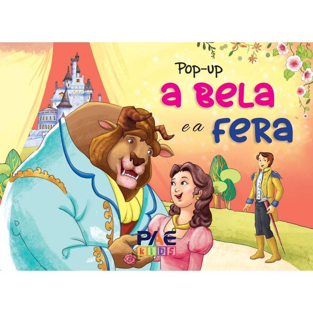 Livro Pop-Up - A Bela e a Fera