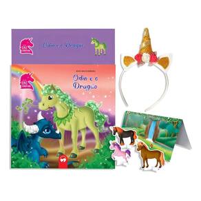 Kit Tiara Odin e o Dragão Dourado