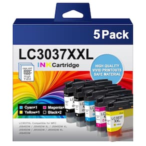 Cartuchos de tinta Anemec LC3037 LC3037XXL para impressoras Brother MFC
