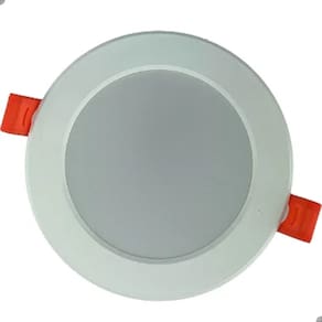 Plafon Painel Led Redondo Embutir 12cm 6w 3000k Bivolt Lorben