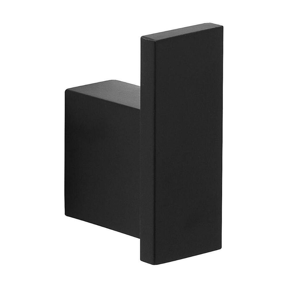 Gancho Banheiro Parede Preto Fosco 6.5cm