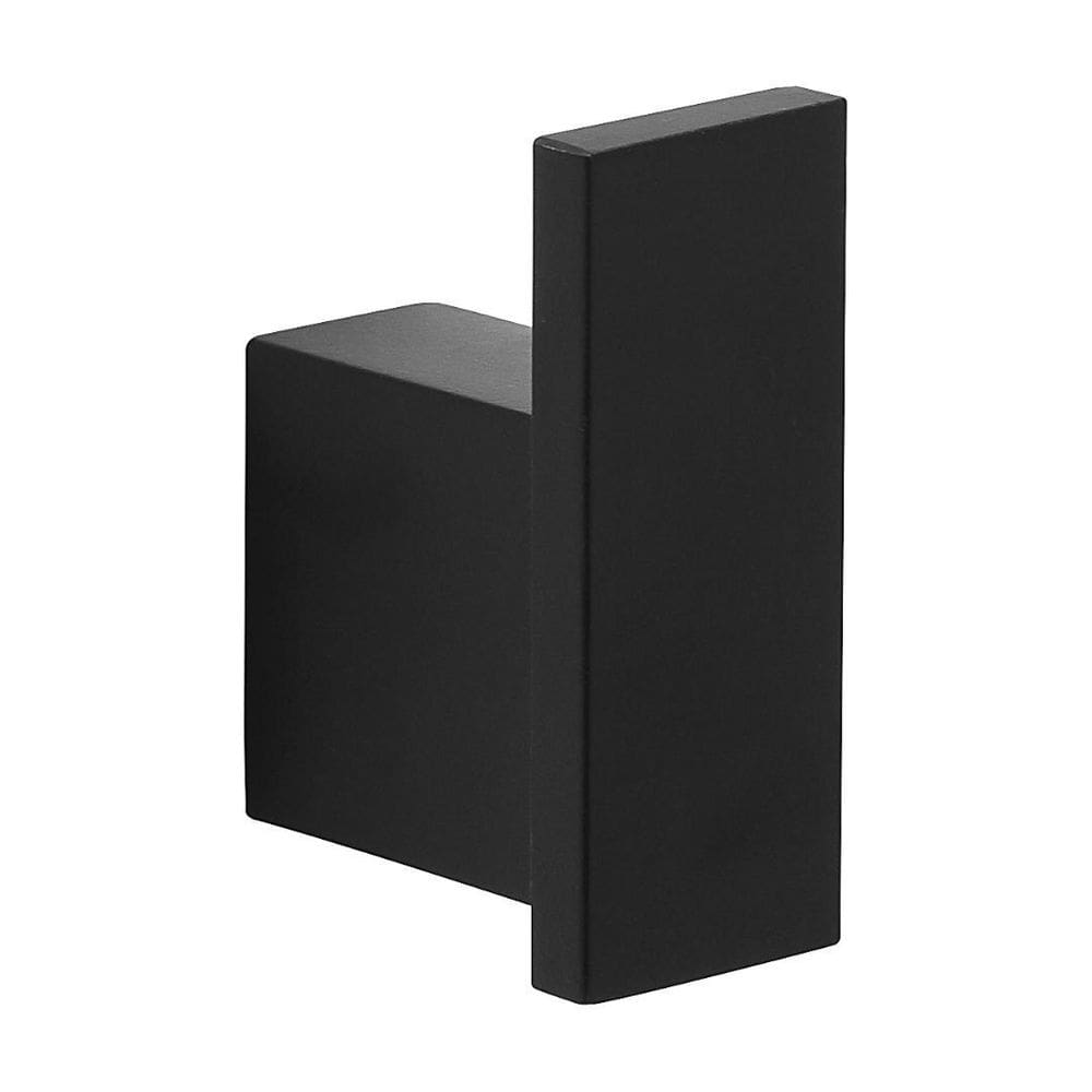 Gancho Banheiro Parede Preto Fosco 6.5cm