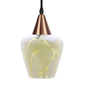 Lustre Pendente Taschibra Monalisa Murano E27 Bivolt Cobre
