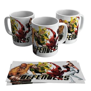 Caneca Os Defensores Série Netflix Marvel Defenders Heróis