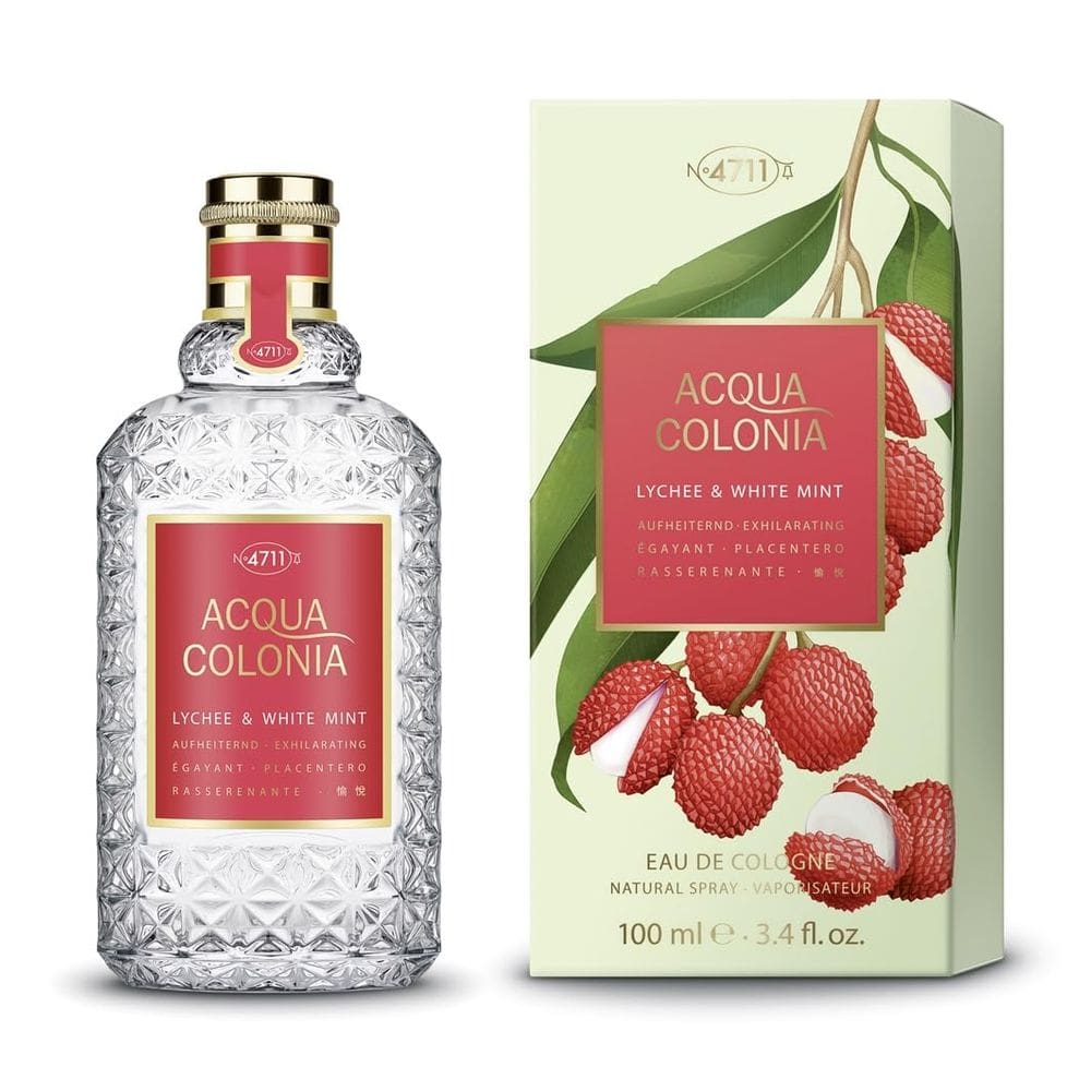 Perfume 4711 Acqua Colonia Lichia e Menta Branca 100ml unissex