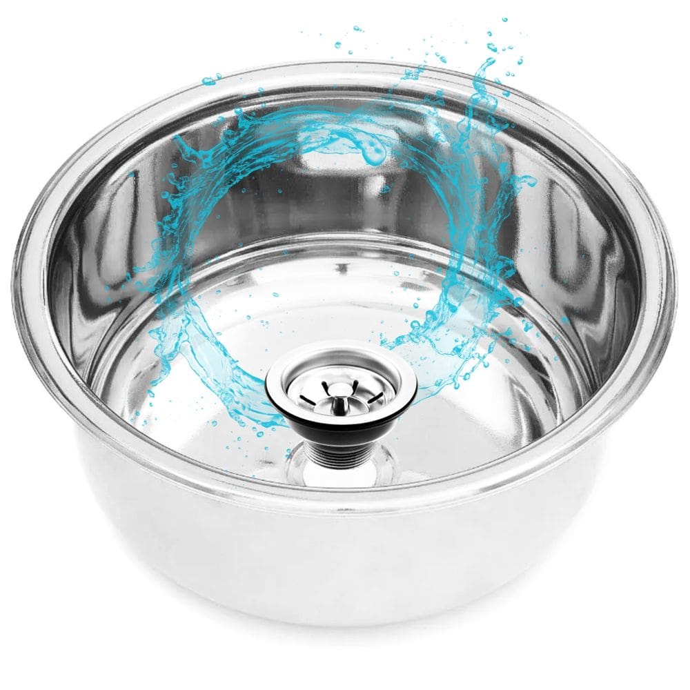 Incluí Válvula! Cuba Arredondada para Lavabos de Clínicas