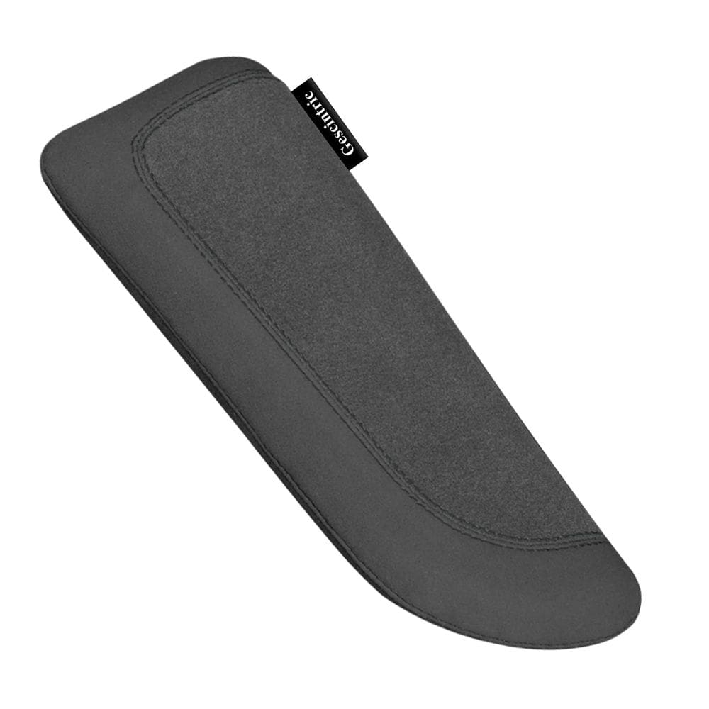 Almofada de descanso de cotovelo de carro, espuma viscoelástica, suporte de cotovelo preto para mão