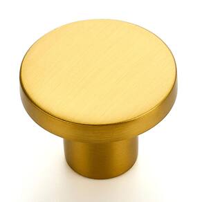 Botões de gabinete Ravinte Round Gold Zinc Alloy 30 mm de diâmetro