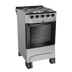Fogão a Gas Mueller MFI4BC 4 Bocas Titanium Mesa Esmaltada - Bivolt