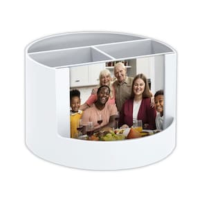 Organizador de Mesa Mix Organizer - Acrimet | Porta Maquiagem | Porta Objetos | Escritório | Escolar | Casa