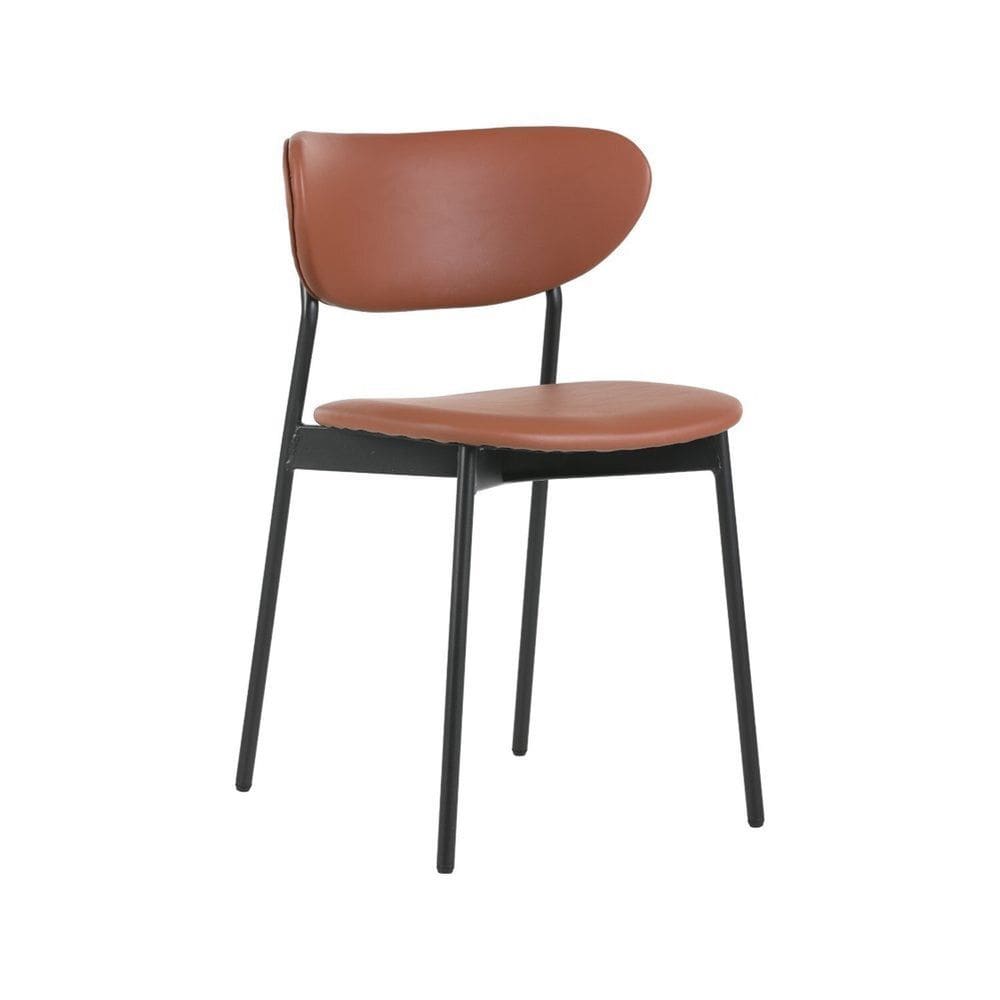 Cadeira para Cozinha Pu Agatha  Cinza