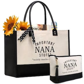 Sacola BeeGreen Grandma de grande capacidade 45 x 32 x 20 cm
