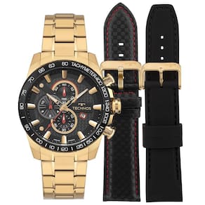 Relógio Technos Masculino Carbon OS1ABR/T1P Troca Pulseira