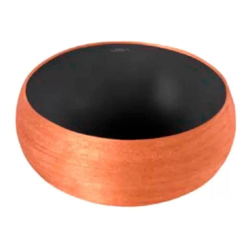 Cuba De Apoio Lexxa 31x31 Black Matte Rose Gold Lx336brg