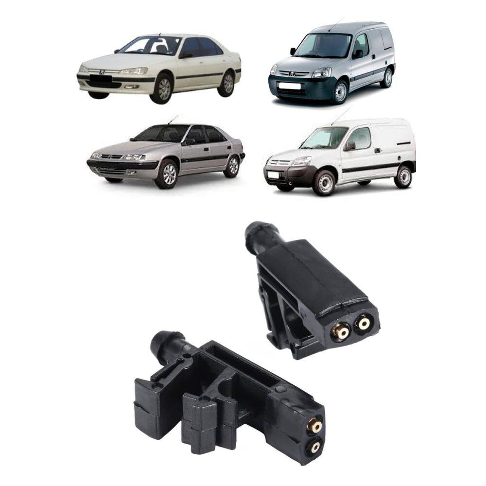 Esguicho Brucutu Limpador de Agua Parabrisa  Peuge Partner 406 605 Citro Berlingo Xantia 1996 2009 643889 6438a0