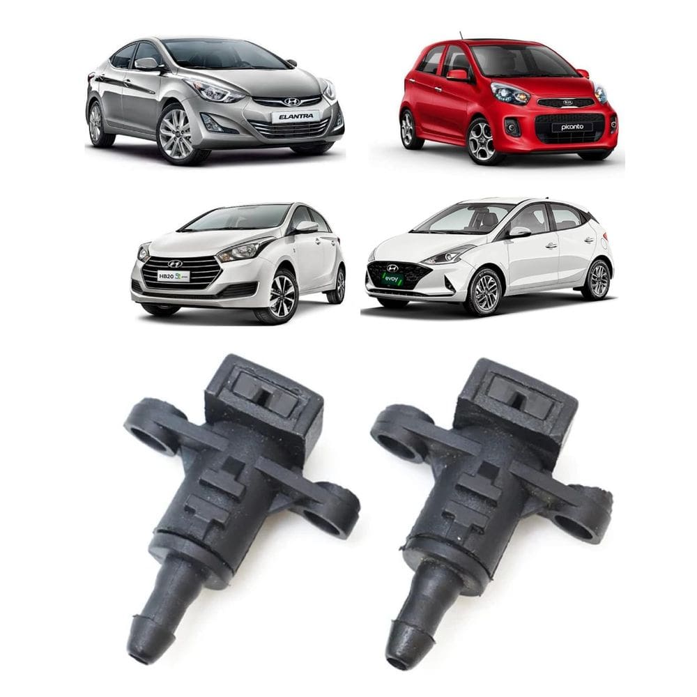 Esguicho Brucutu Limpador de Agua Parabrisa Hyun Hb20 Elantra 2013 2014 2015 2016 2017 2018 2019 2020 2021 986303X000