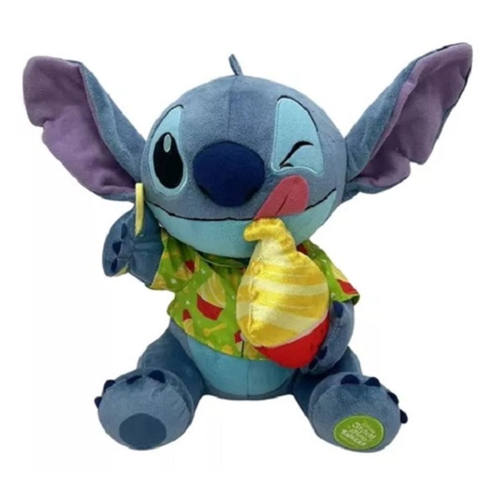 Pelúcia Stitch Attacks Snacks Sorvete De Abacaxi 25 cm - Fun