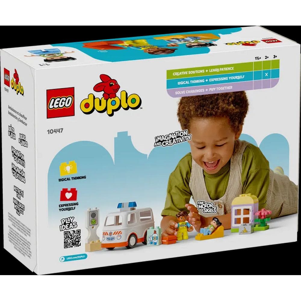 Lego - Ambulancia e Motorista LEGO DO BRASIL