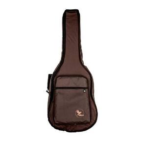 Capa P/ Violão Folk Extra Bolso Cargo - Nylon 600 - Marrom Bkr 1 [F108]