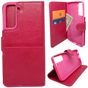 Capa Carteira Para Samsung Galaxy S21 5G (Tela de 6.2) Capinha Case