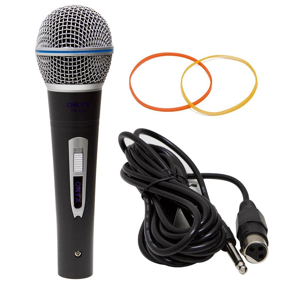 Microfone Dinâmico Com Fio Tk 22c Onyx [F097]