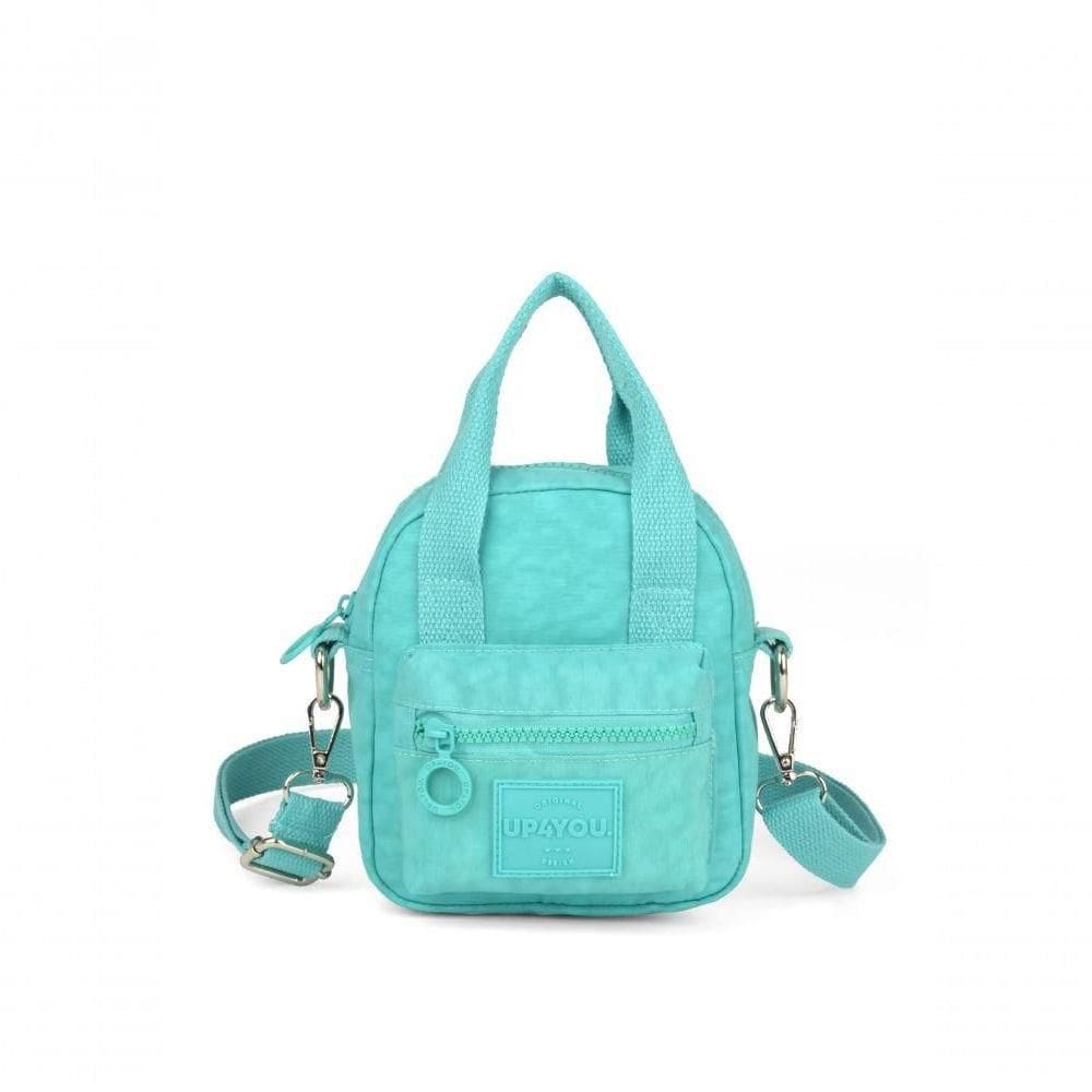 Bolsa Transv Mini Moda Crinkle Up4you Verde - Unico Verde