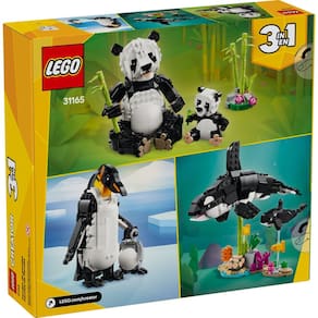 Blocos de Montar Lego - Animais selvagens Familia Panda LEGO DO BRASIL