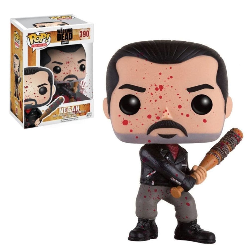 Funko Pop The Walking Dead Negan Exclusivo Blood #390