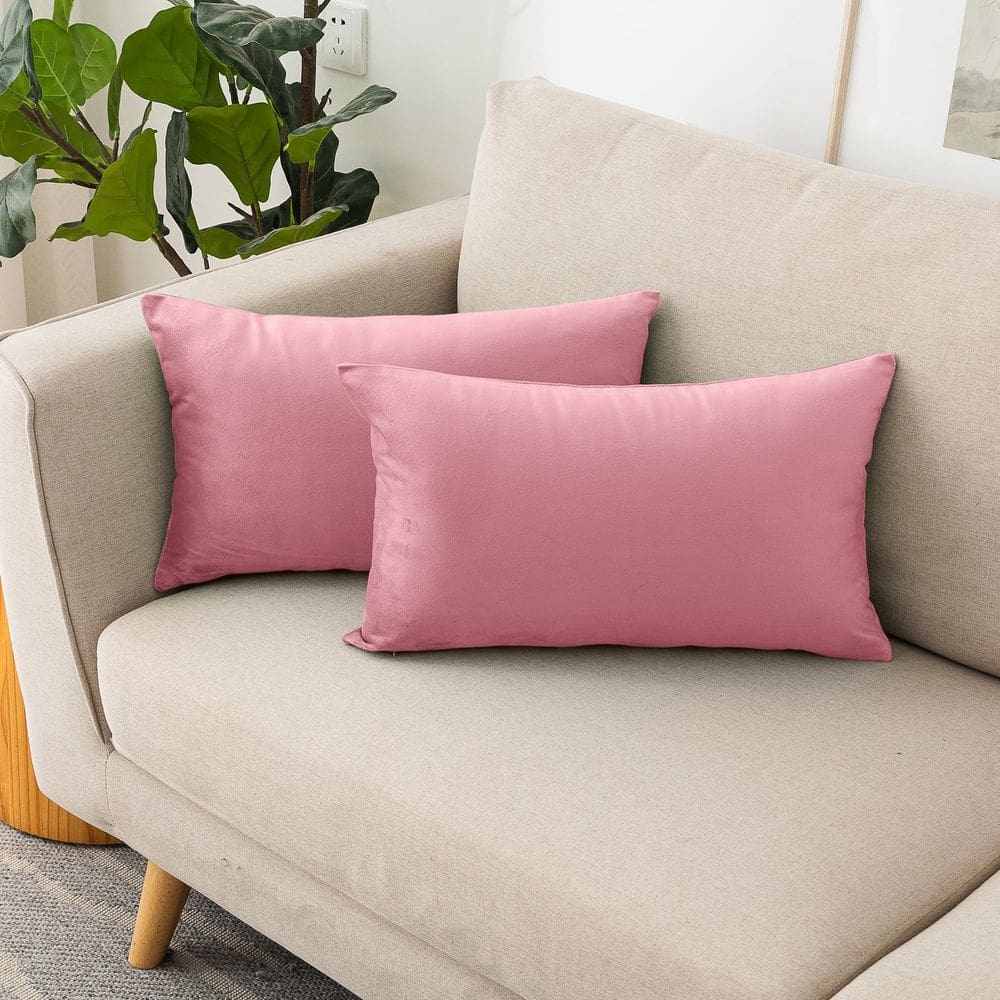 Capas de almofada decorativas NiNi ALL Velvet 50x75cm rosa
