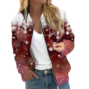 Roupas de Natal JWNYJFB, boneco de neve feminino, suéter de Natal, 2024