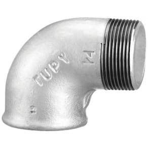 Cotovelo Ferro Galvanizado Tupy 2" Mxf