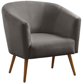 Poltrona para Sala e Escritório Decorativa Pé Palito Belize