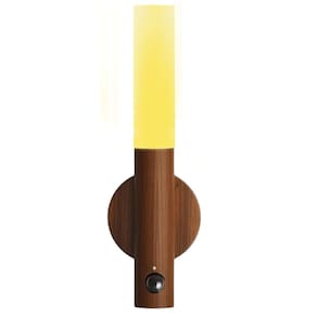 Luminaria Bastao Magnetico LED Sensor Movimento Presença Luz Noturna USB Bateria Recarregavel Casa Decoraçao Sala Corredor Quarto Parede