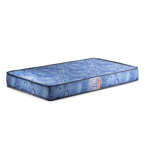Colchão Solteiro Espuma D-20 Supreme Azul e Branco - Gazin