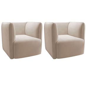 Kit 2 Poltronas para Sala e Escritório Decorativas Maliva