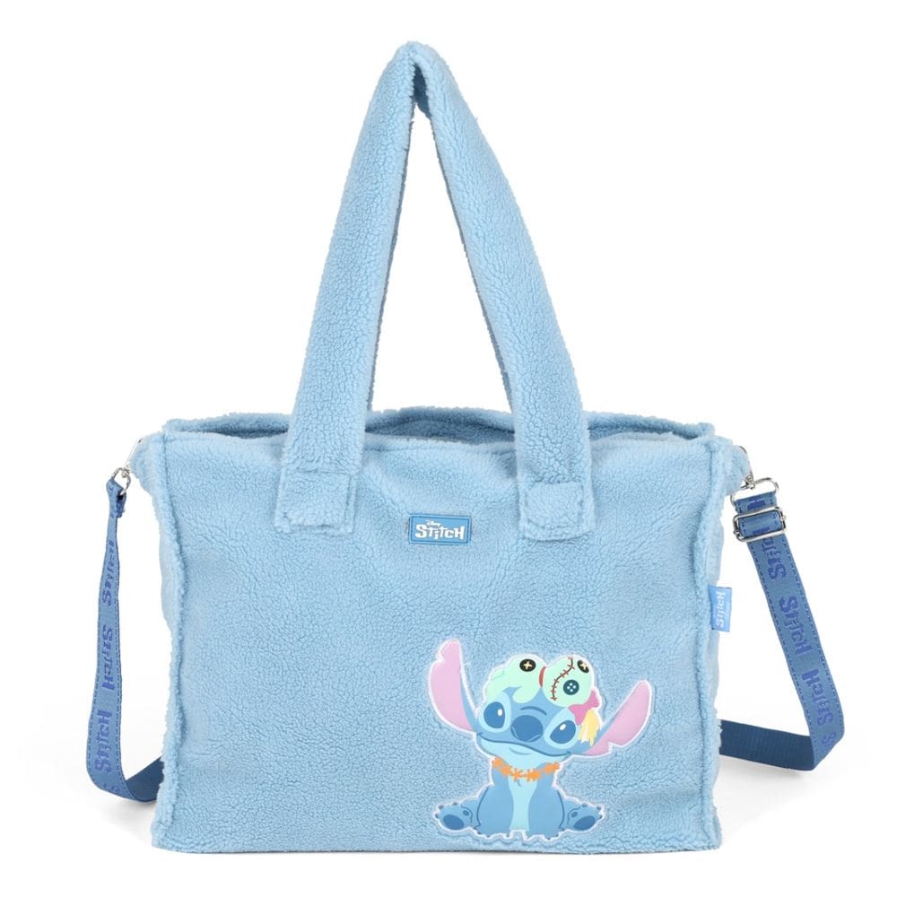 Bolsa Totebag Transversal Grande Stitch Feminina Moderna