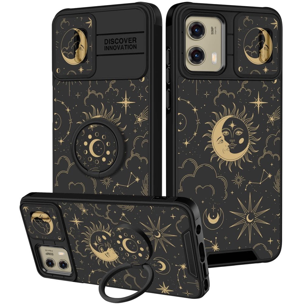 Capa de telefone Funermei para Moto G Stylus 5G 2024 mulheres e meninas