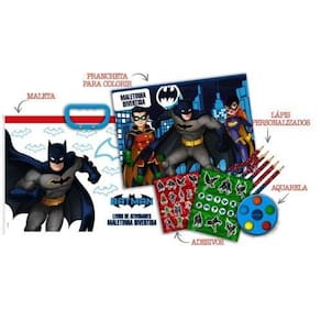 Livro Batman Maletinha Divertida 01