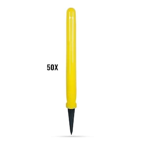 Marcador Pista C/ 50 Unidades Biker Motocross Enduro Velocross Amarelo