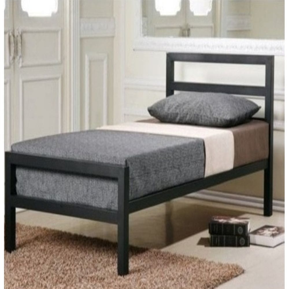 Cama De Solteiro Aço Estilo Industrial Mobbili Cs-01