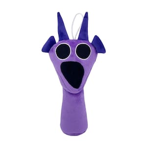 Brinquedo de pelúcia Super JAKES Sprunki Purple-B para crianças e adultos