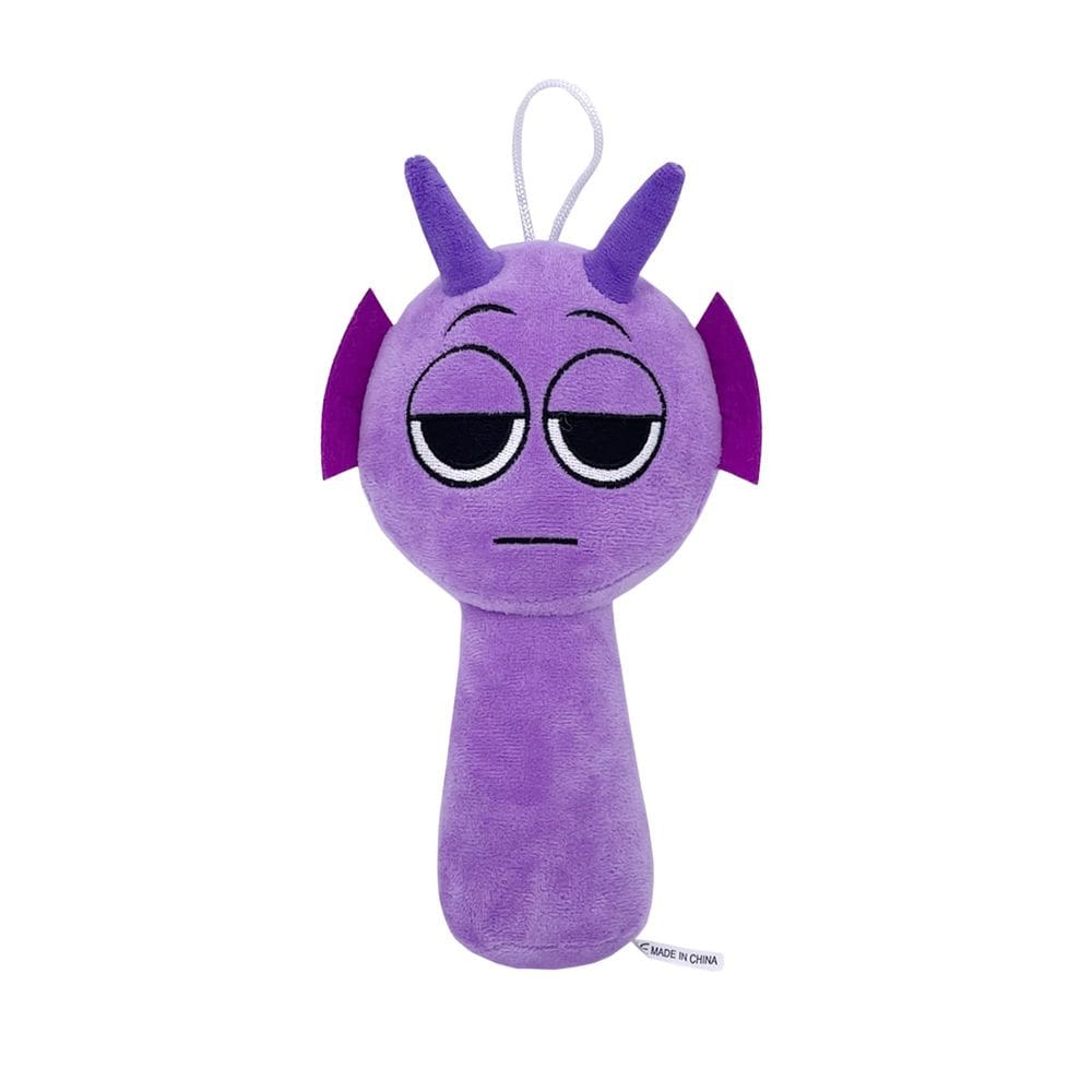 Jogo de pelúcia Super JAKES Sprunki para crianças adultas roxo