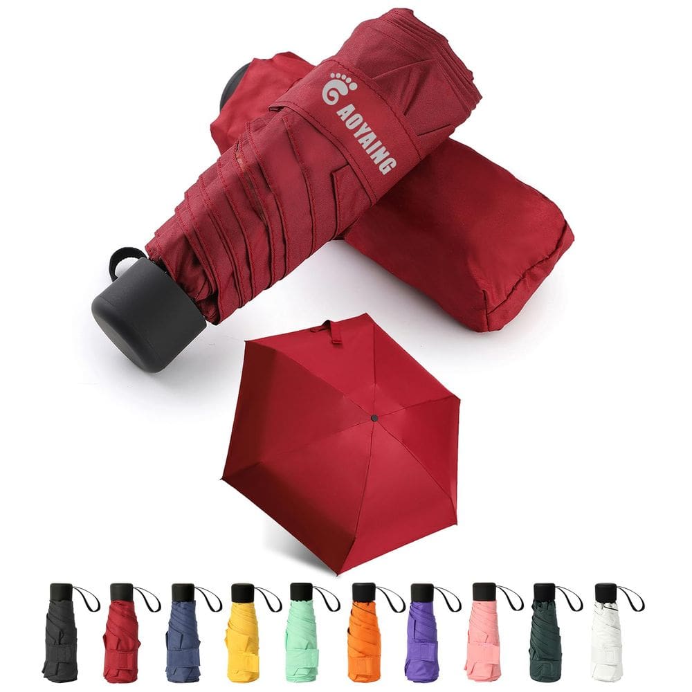 Guarda-chuva GAOYAING Small Mini para proteção UV50+ de viagem