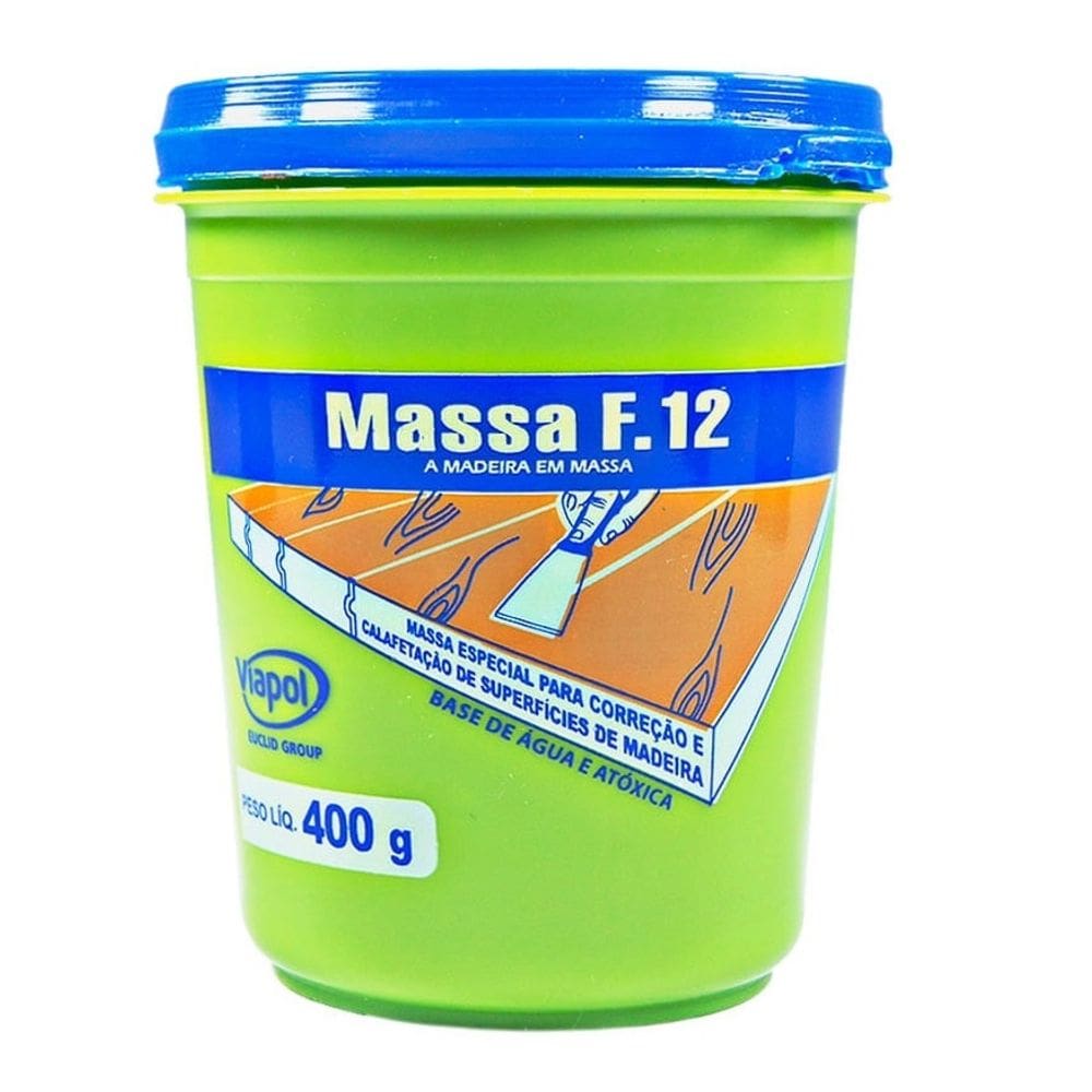 Massa F12 Branca 400G Viapol