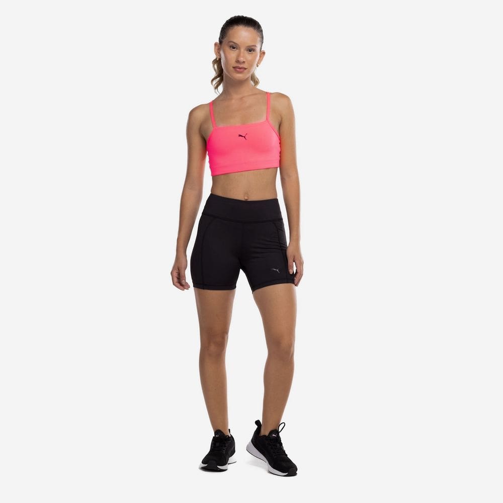Top Fitness sem Bojo Puma Baixa Sustentação Favorite Low Impact BRA Adulto